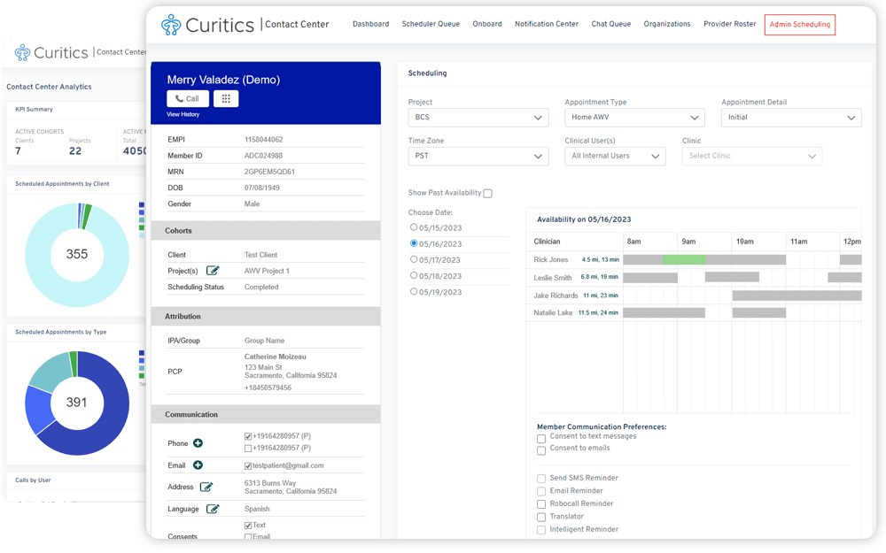 Contact Center Curitics
